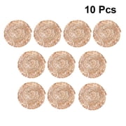 10pcs Woven Straw Hats