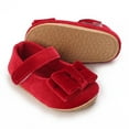 thumbnail image 6 of Niusricy Baby Girls Mary Jane Flats with Bowknot Soft Sole Crib Non-Slip Sweet Shoes Girls Princess Shoes, 6 of 9