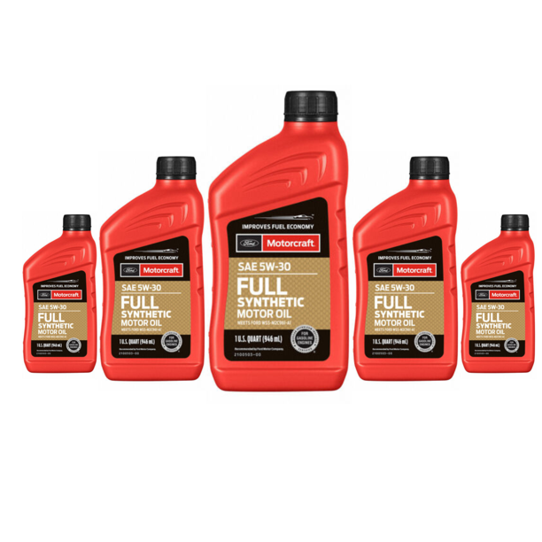 Engine OilFull Synthetic Motor Oil Motorcraft XO5W30Q1FS Pack of 5