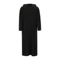 thumbnail image 4 of Mens Arabia Casual Long Sleeve Pocket Loose Robe Shirt Robe, 4 of 8