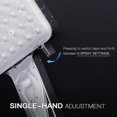 thumbnail image 2 of Shower Head With Hose, High Pressure Shower Heads With Hose Set 1.5m, Universal, 2 of 5