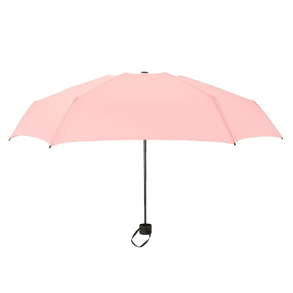 GASTROPOD Mini Pocket Compact Umbrella Sun Anti UV 5 Folding Rain Windproof Travel (Pink)