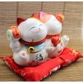 Maneki Neko Lucky Cat Coin Bank – Decorative Wealth & Good Fortune Charm | Ceramic Decor