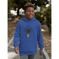 thumbnail image 2 of Funny Cute Spider W Heart Hoodie Juniors -Image by Shutterstock,  Small, 2 of 4