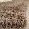 thumbnail image 7 of SAFAVIEH Polar Abbot Solid Shag Runner Rug, Mushroom, 2'3" x 6', 7 of 7