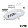 thumbnail image 3 of ASR Outdoor Fire Starter Micro Ceramic Ferro Rod Striker Create Sparks Emergency Survival Tool, White, 3 of 7