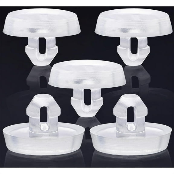 Furulu 5 Pcs Brake & Clutch Pedal Stop Pad #32876-25000 Fit For Kia Sedona 2014-2017