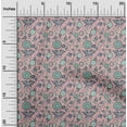thumbnail image 2 of oneOone Cotton Flex Light Pink Fabric Asian Suzani Quilting Supplies Print Sewing Fabric By The Yard 40 Inch Wide, 2 of 5