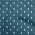 thumbnail image 1 of oneOone Polyester Spandex Dark Teal Blue Fabric Asian Block Print Craft Projects Decor Fabric Printed By The Yard 56 Inch Wide, 1 of 4