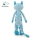 thumbnail image 3 of Peluche MR ViviCare, 13 cm, azul, con forma de gato de pie, abrazable, 3 of 8