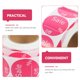 thumbnail image 3 of unbranded Pegatinas De Venta Para Negocios Y Supermercados Color Rosado Con Uso, 3 of 6