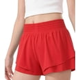 thumbnail image 5 of Admvng Shorts for Women Flowy High Waist Elastic Gym Workout Shorts, 5 of 5