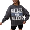 thumbnail image 2 of Women's Gameday Couture Charcoal Butler Bulldogs Premium Fleece Pullover Sweatshirt, 2 of 4