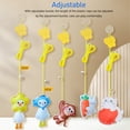 thumbnail image 4 of Jouets Interactifs pour Chat, Jouet Interactif à Porte Suspendue en Feutre Forme de Chaton Réglable Détachable Réduit l'Anxiété pour la Maison, 4 of 8