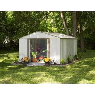 Oakbrook 10 ft. x 14 ft. Steel Storage Shed(10 x 14 ft.3,0 x 4,0 m)