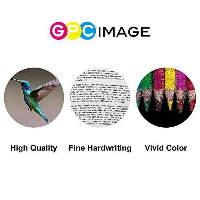 GPC Image 10 Pack Compatible Ink Replacement for HP 564XL (4 Black