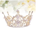 thumbnail image 3 of Hytrove Tiara Redonda Estilo Para De Vestido De Novia, 3 of 8
