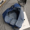 thumbnail image 3 of Bolso Bandolera de Mezclilla Hugtrwg Satchels Jeans Tote Soft azul oscuro, 3 of 9