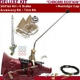 thumbnail image 1 of American Shifter  TH350 Shifter Kit Chrome 23 in. E Brake Cable Clevis Trim Kit for DD1A1, 1 of 1