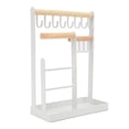 thumbnail image 1 of Necklace Holder Storage Rack, Jewelry Display Stand Simple Design Textured  for Cloakroom, 1 of 8
