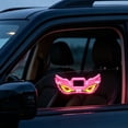 thumbnail image 6 of LED Eyes for Car Windshield, Solar Powered Devil's Eye LED Light for Car Windows, Auto Windshield Strobe Light for Trucks Suvs, 6 of 7