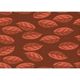thumbnail image 1 of Ahgly Company Machine Washable Indoor Rectangle Transitional Orange Red Orange Area Rugs, 5' x 8', 1 of 7