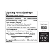 Feit Electric 8.8W (60W Equivalent) Color Selectable, Timer, A19 Medium (E26) Base, LED Light Bulb