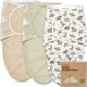 thumbnail image 1 of Paquete de 3 sacos de dormir orgánicos para bebé, mantas para recién nacidos, bebés de 0 a 3 meses, bebés, niñas, niños, saco de dormir suave y cómodo para recién nacidos, mantas para envolver a la gu, 1 of 9