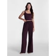 thumbnail image 3 of Avia Women's Pique Knit Track Pants, 31" Inseam, Sizes XS-XXXL, 3 of 6