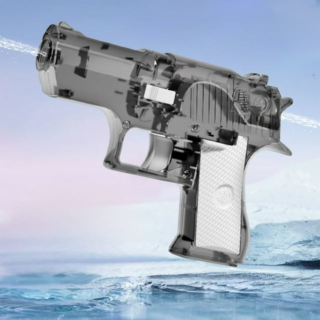 Juguete de piscina, juguete para bebés, juguete para niños pequeños, pistola de agua de juguete bidireccional de doble cabezal con doble acción, juguete de trucos con rociador de agua inverso, pistola