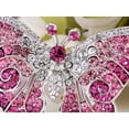 thumbnail image 4 of Empress Monarch Winged Butterfly Crystal Rhinestone Brooch Pin, 4 of 4