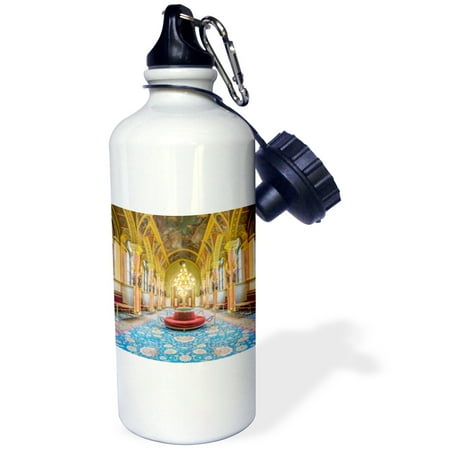 Hungarian Water - 3dRose Hungary, Budapest, Hungarian Parliament Building., Sports Water Bottle, 21oz