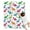 White Dinosaurs Colorful, variant on White Dinosaurs Colorful Cacti Pattern Blanket,Comfortable Soft Flannel Throw Blanket,All Season,Warm Lightweight Blankets for Sofa Bed Couch Living Room Chair,30"x40"