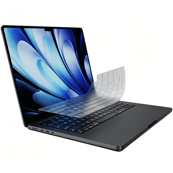 GJX Keyboard Cover for Air 15"/13.6" (2026 2025–2022)&Pro 14"/16" (2026 2025-2021) – Us Layout