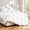 White/All Season, variant on Down Comforter  Size,Light Warmth Summer White Bedding Comforter with 8 Tabs,  Fabric Duvet Insert,RDS & Oeko-TEX, Box-, Machine Washable