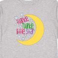 thumbnail image 4 of Inktastic Twinkle Twinkle Little Star with Yellow Moon Boys or Girls Long Sleeve Toddler T-Shirt, 4 of 5