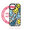 Blue/Yellow, variant on abbyrose Smile Warp MagSafe iPhone Case for iPhone 16