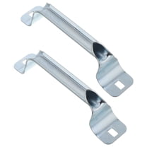 WHAMVOX 2 Pcs Replacement Handles for Garage Door Pull Child Silver
