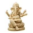 thumbnail image 3 of Tnarru Statue en Résine Bouddha pour Salon, Cadeaux, Centre de Table, Kaki 8.5x7x10.5cm, 3 of 8