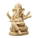 thumbnail image 3 of Estatua del Señor Ganesha Escultura religiosa de Buda Objetos de colección Arte Artesanía Ganesha Caqui 85 x 7 x 105 cm, 3 of 9