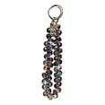 thumbnail image 1 of Cadena con dije para teléfono, elegante y fácil de usar, colgante decorativo, práctico llavero para teléfono. Morado oscuro, 1 of 9