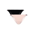 thumbnail image 2 of Jessica Simpson Women's Embroidery Tanga, 2-Pack, Size S-XXXL, 2 of 13