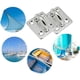 thumbnail image 2 of Placa de ojo de 4 Uds., placa de ojo de acero inoxidable marino de 6mm, placa de ojo duradera 304 para columpio de pared de techo de barco, hamaca marina, 2 of 5