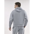 thumbnail image 3 of No Boundaries Men's & Big Men's Double Knit "Scuba" Fleece Sweatshirt Hoodie, Sizes XS-3XL, 3 of 5