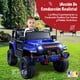 thumbnail image 2 of Kids House Carrito Montable Eléctrico para Niños TURBO, con Doble Puerta, Función de Balanceo, Control Remoto Bluetooth, USB MP3, Música y Luces LED, Motor Dual 12V, Inicio con Botón y Diseño Seguro, 2 of 8