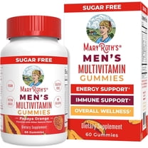 MaryRuth's Men's Multivitamin Gummies Vegan Antioxidant Immune Support 60 Count