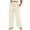 Khaki(Womens Pants), variant on GUACER Women's Striped High-Waisted Wide Leg Pants with Drawstring - Casual Loose Fit Trousers for Summer & Lounge