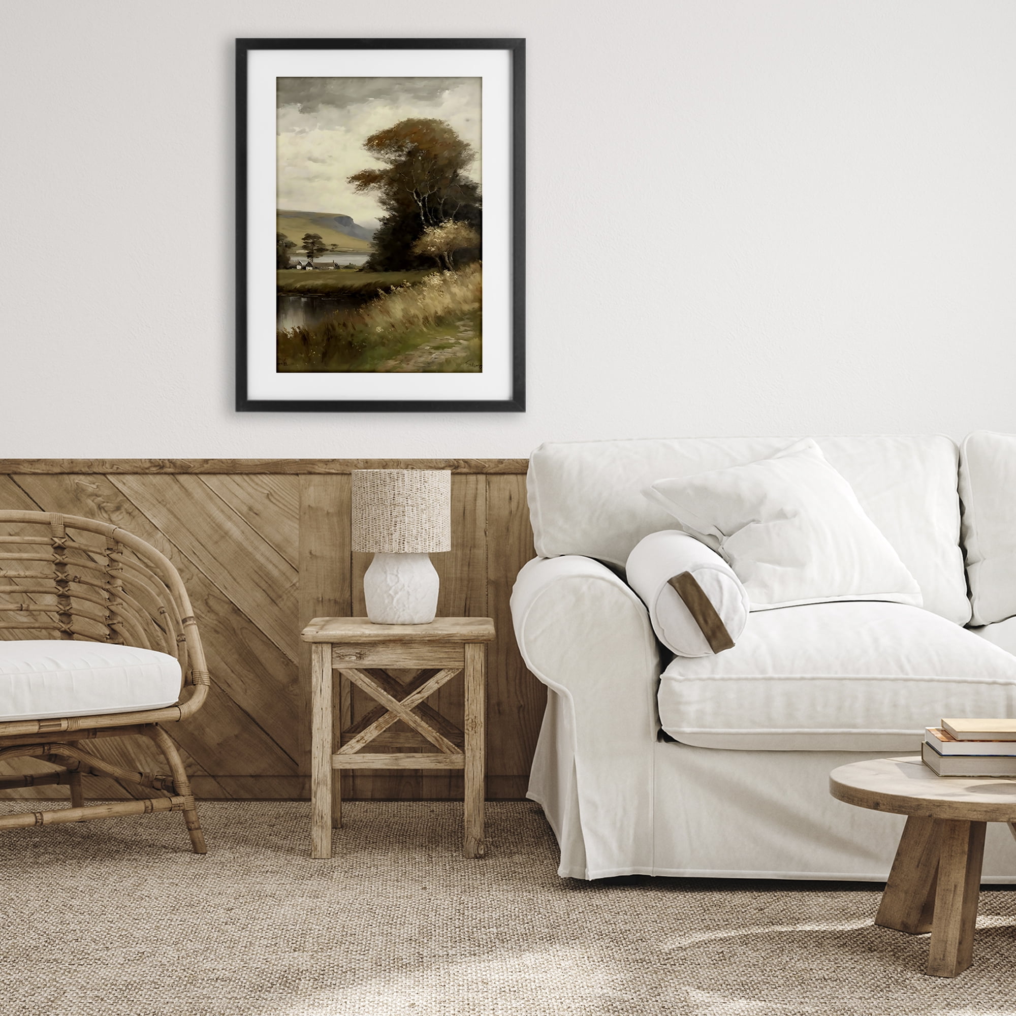 Stupell Industries House By The Water Retreat Black Framed Print Under Glass, design by Creative Studio