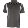 thumbnail image 5 of Holloway Sportswear S Integrate Polo Carbon/White 222547, 5 of 6