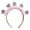 Pink, variant on Fgnfyis Candy Hairband Women's Headbands Girls Playful Amusement Park Themed Adjustable Elastic Headwrap Pink